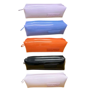 astuccio bauletto in pvc tinta unita