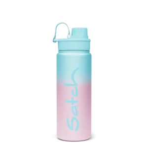 borraccia termica satch light blue graffiti