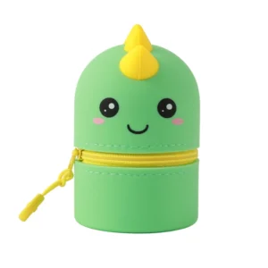 mini astuccio dinosauro in silicone