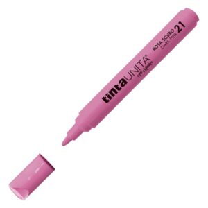 pennarello acrilico rosa scuro 21 tinta unita