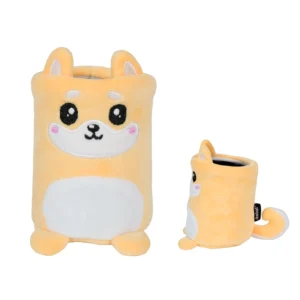 portapenne shiba in peluche