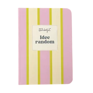 taccuino idee randon A6 mr wonderful