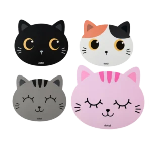 tovaglietta colazione gatto rosa