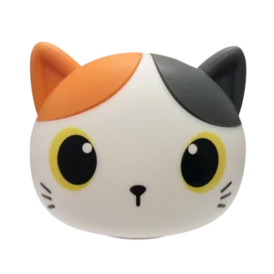 lampada notturna in silicone gatto a macchie