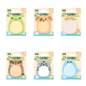 sticky notes animali cicciosi