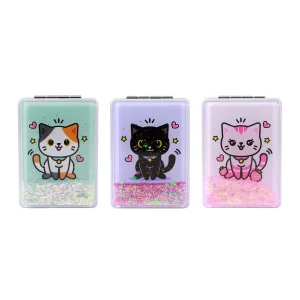 specchietto tascabile gatti