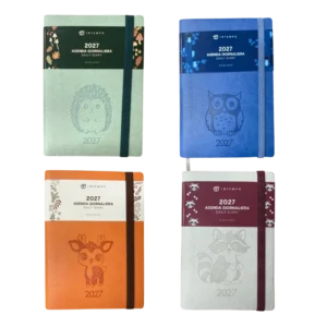 agenda 2027 animali intempo 12x17 cm