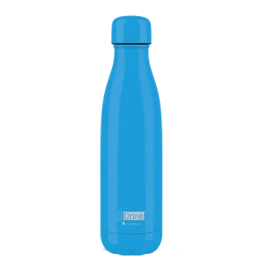 borraccia termica azzurra