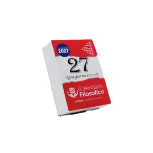 calendario filosofico 2027 10x14 con supporto