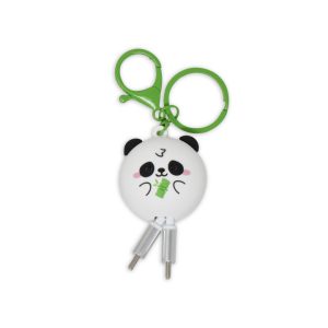 caricatore panda con portachiavi
