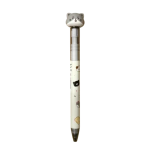 penna rotante gatto grigio spinning
