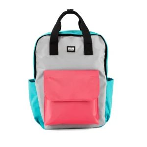 zaino urban rio celeste glicine rosa