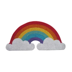 zerbino arcobaleno in cocco
