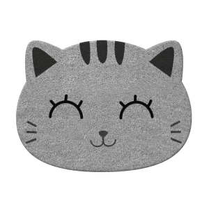 zerbino gatto grigio in cocco