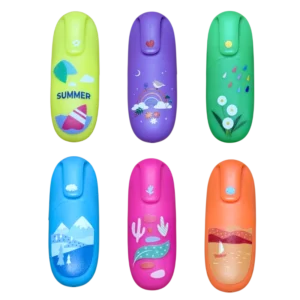 mini evidenziatore summer in 6 colori fluo