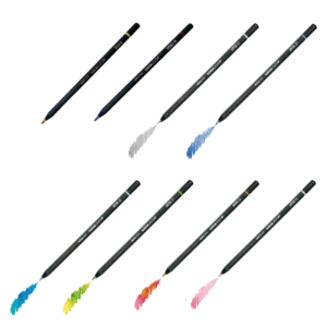 pastello tinta unita multicolor