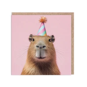 biglietto auguri compleanno capibara