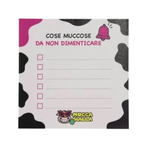 blocchetto to muuu cose muccose da non dimenticare