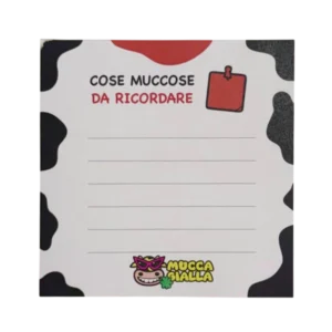 blocchetto to muuu cose muccose da ricordare
