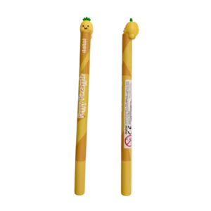 penna cancellabile ananas con inchiostro azzurro
