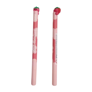 penna cancellabile fragola con inchiostro rosa