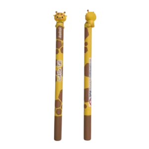 penna cancellabile giraffa con inchiostro blu