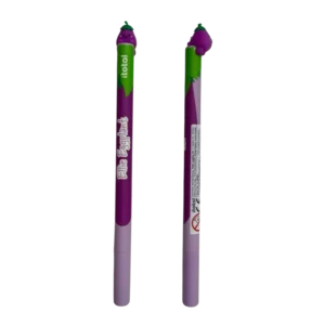 penna cancellabile melanzana con inchiostro viola