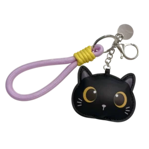 portachiavi gatto nero