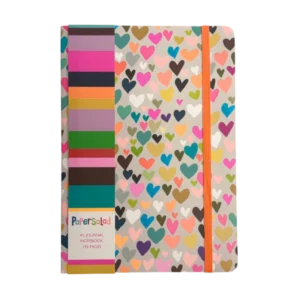 taccuino cuori paper salad A5