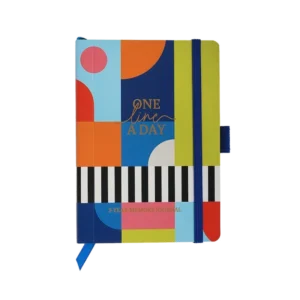 taccuino one line a day colori a6