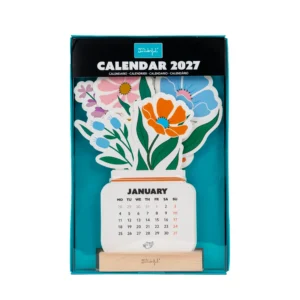 calendario da tavolo 2027 fiori