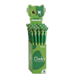 penna cancellabile gatto mostro frankenstein verde
