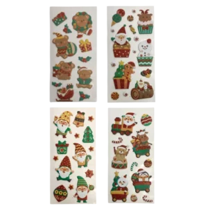 stickers di natale morbidi